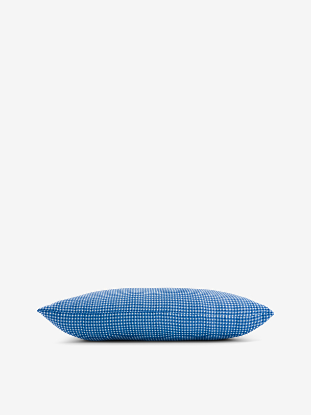 LUCAS DU TERTRE BLUE CUSHION - Lucas du tertre print , Home design Bensimon