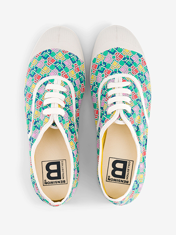 LIBERTY WOMEN'S TENNIS LACES -  Love links , Tennis & Shoes Bensimon