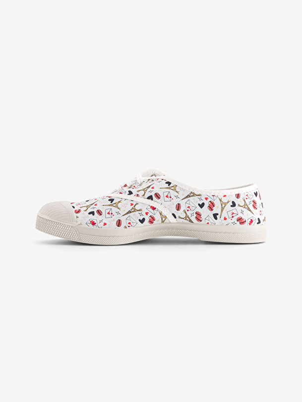 WOMEN'S LACE TENNIS PARIS - Paris 2024 , Tennis & Shoes Bensimon