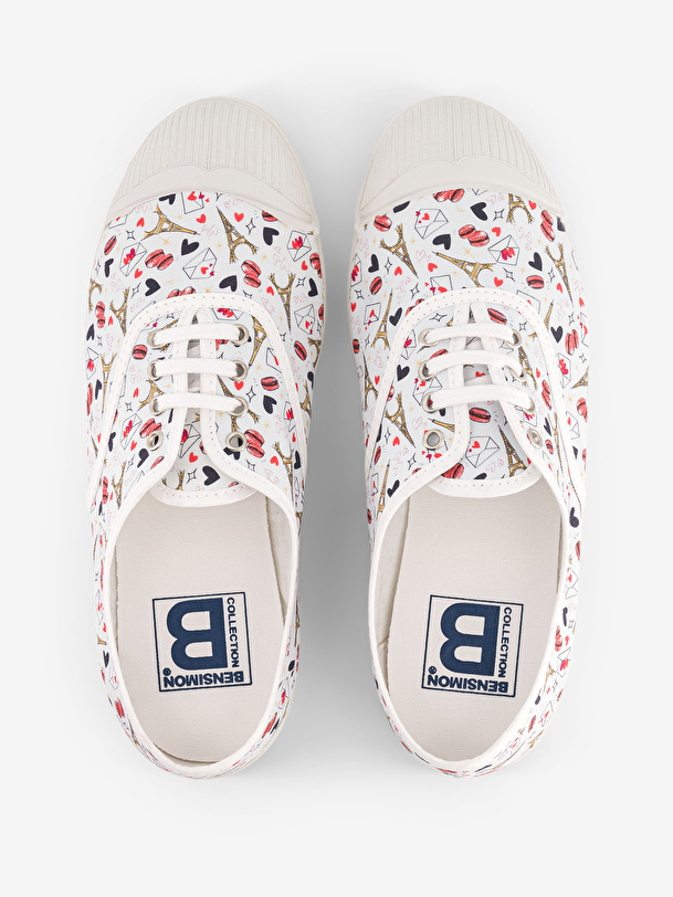 WOMEN'S LACE TENNIS PARIS - Paris 2024 , Tennis & Shoes Bensimon