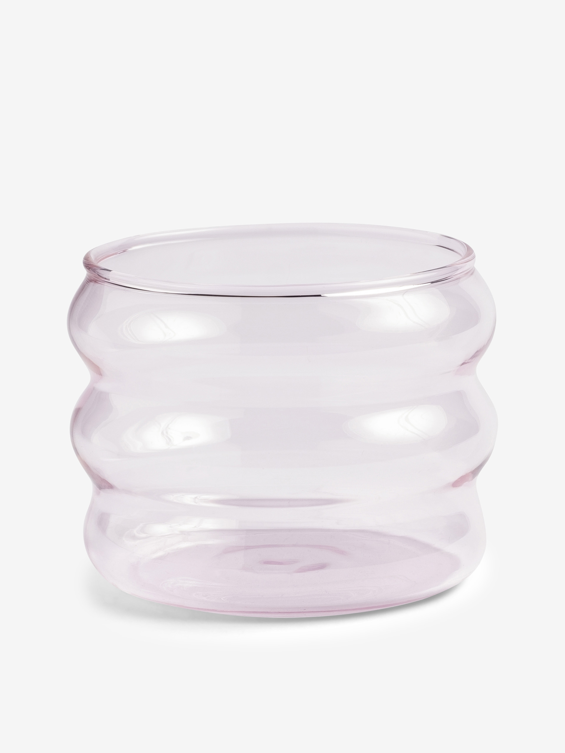 PINK CHUBBY GLASS -  Light rose , Home design Bensimon