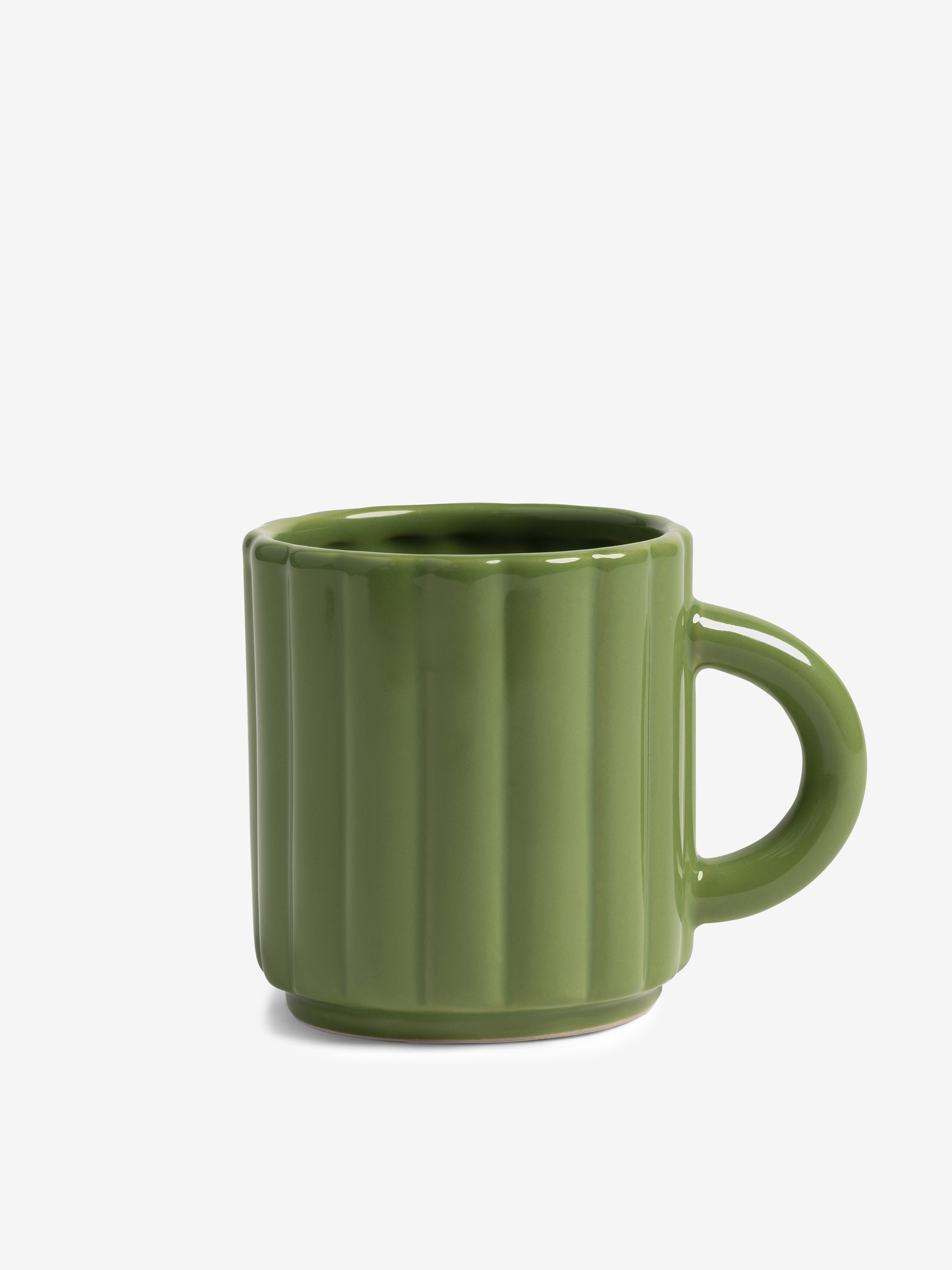 MUG TUBE ESPRESSO GREEN -  Khaki , Home design Bensimon