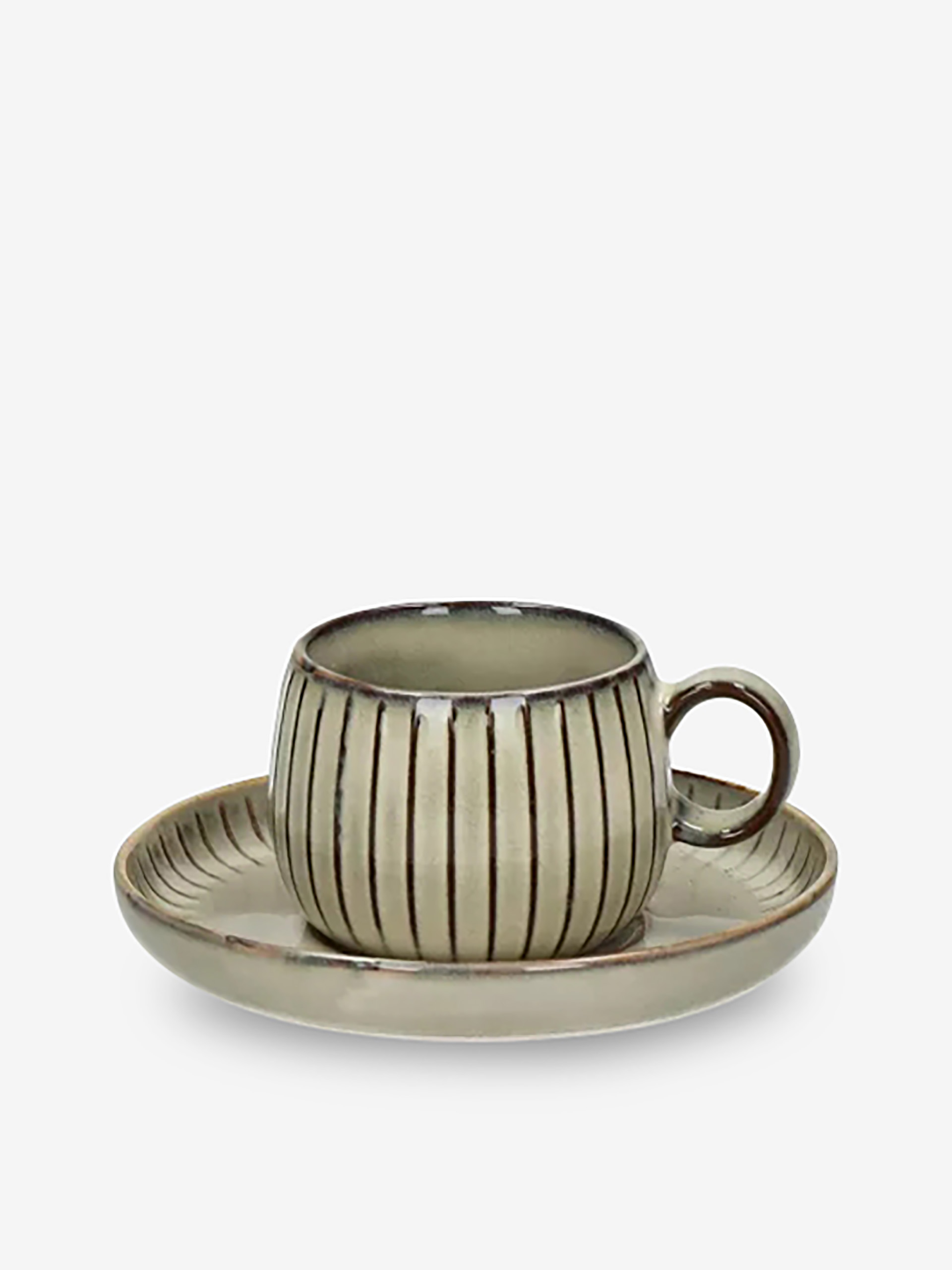 HENRI MUG + SAUCER -  Nutmeg , Home design Bensimon