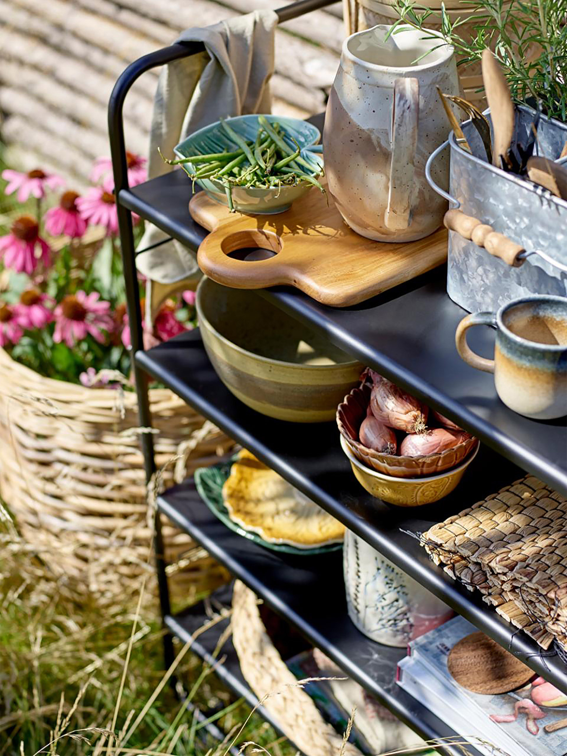 SOLANGE SALAD BOWL - Natural , Home design Bensimon