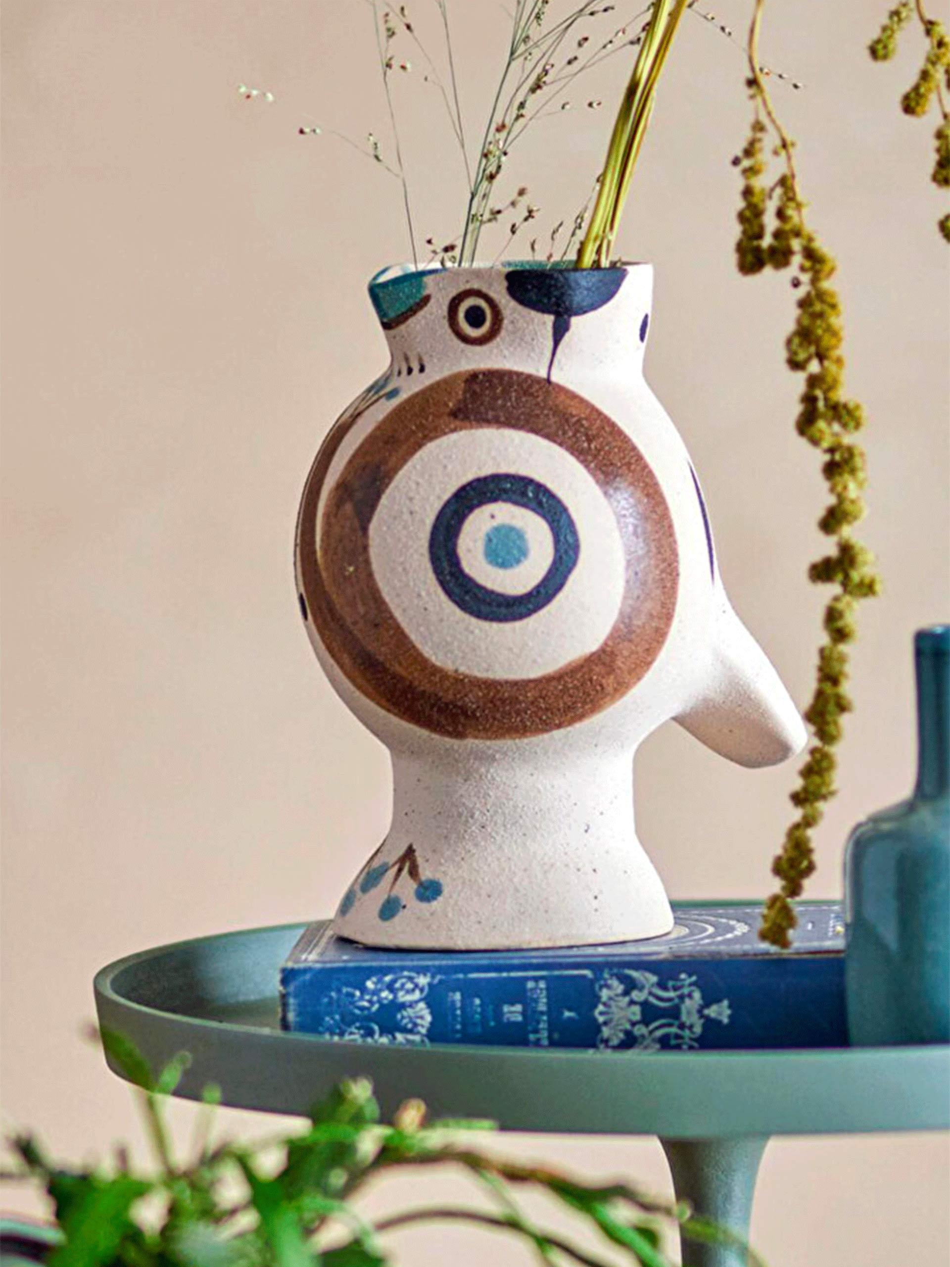 MAHRAB GRES VASE -  Natural , Home design Bensimon