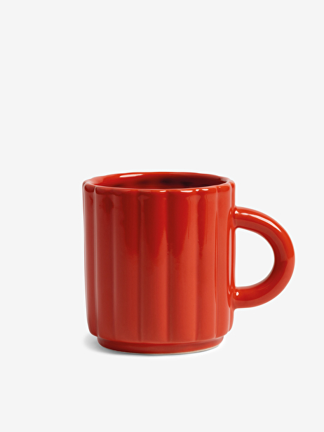 RED ESPRESSO MUG TUBE -  Red , Home design Bensimon