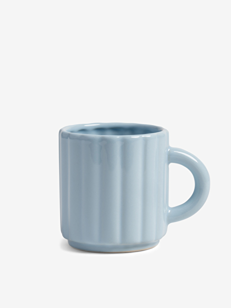 SKY BLUE ESPRESSO TUBE MUG -  Light blue , Home design Bensimon