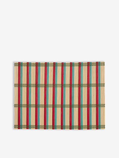 SKY TRICOLOR PLACEMAT -  Turquoise , Home design Bensimon