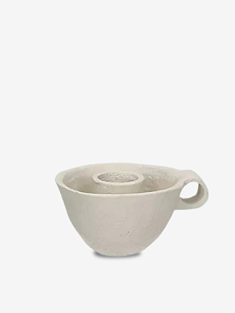FINN BEIGE CANDLE HOLDER -  Beige , Home design Bensimon