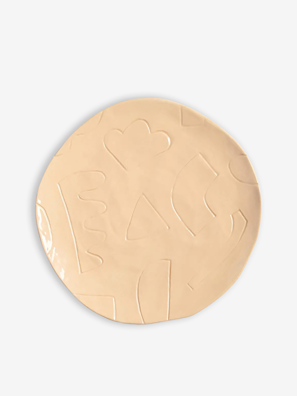 SET OF 4 ETCH PLATES -  Multicolored , Home design Bensimon
