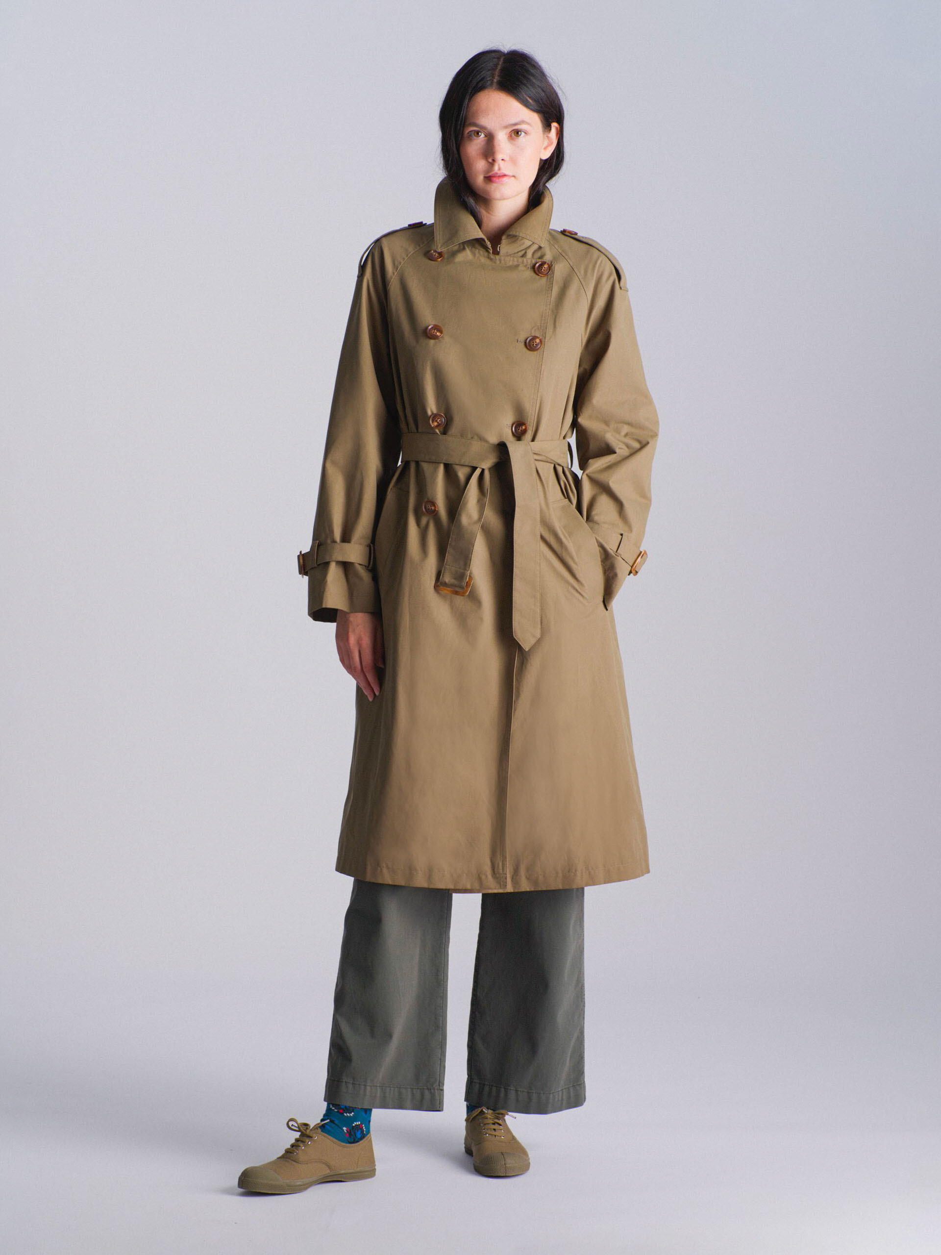 MANUEL TRENCH COAT -  Military , Ready-to-wear Bensimon