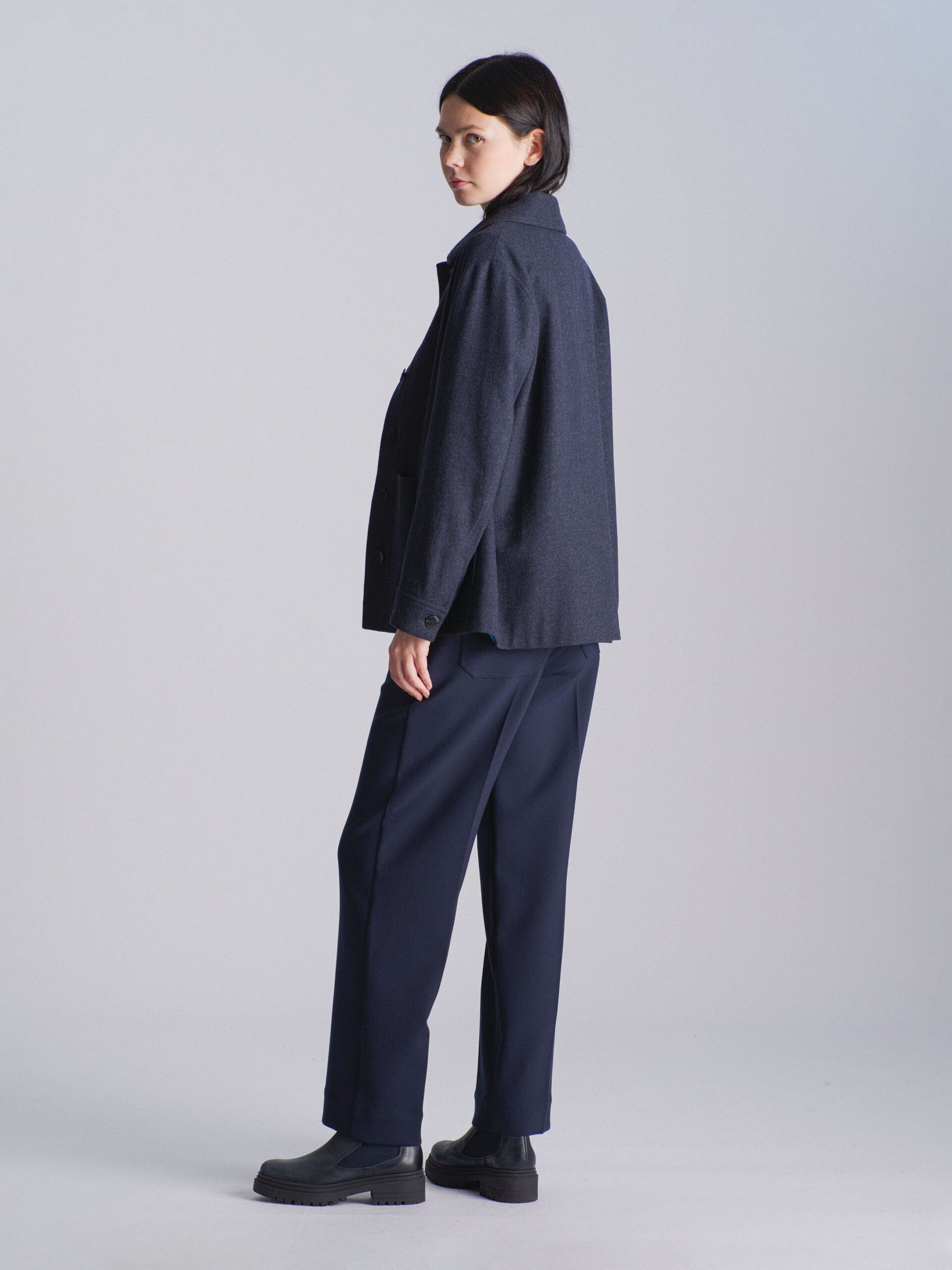HADRIELA JACKET -  Bleu nuit , Ready-to-wear Bensimon