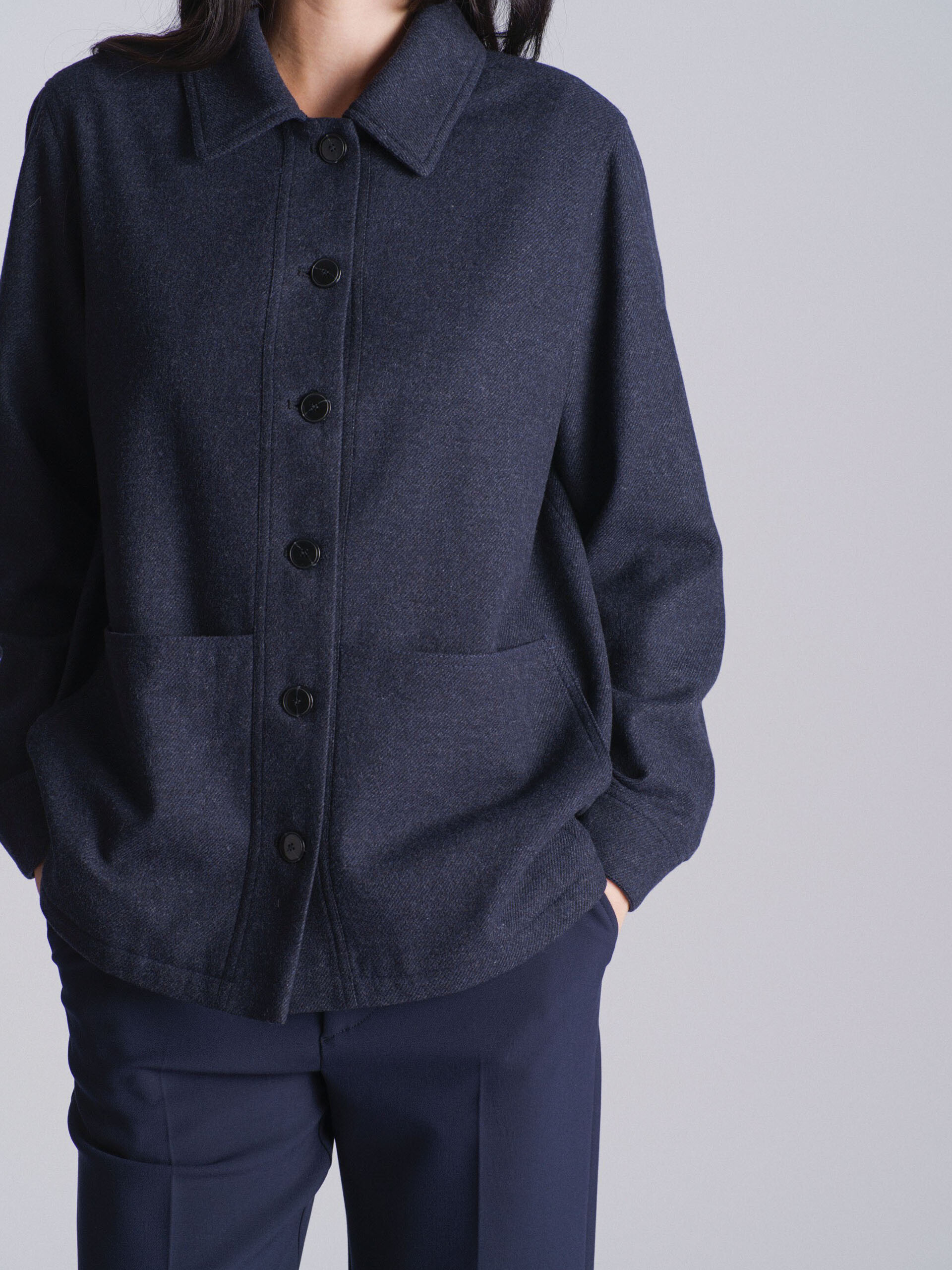 HADRIELA JACKET -  Bleu nuit , Ready-to-wear Bensimon