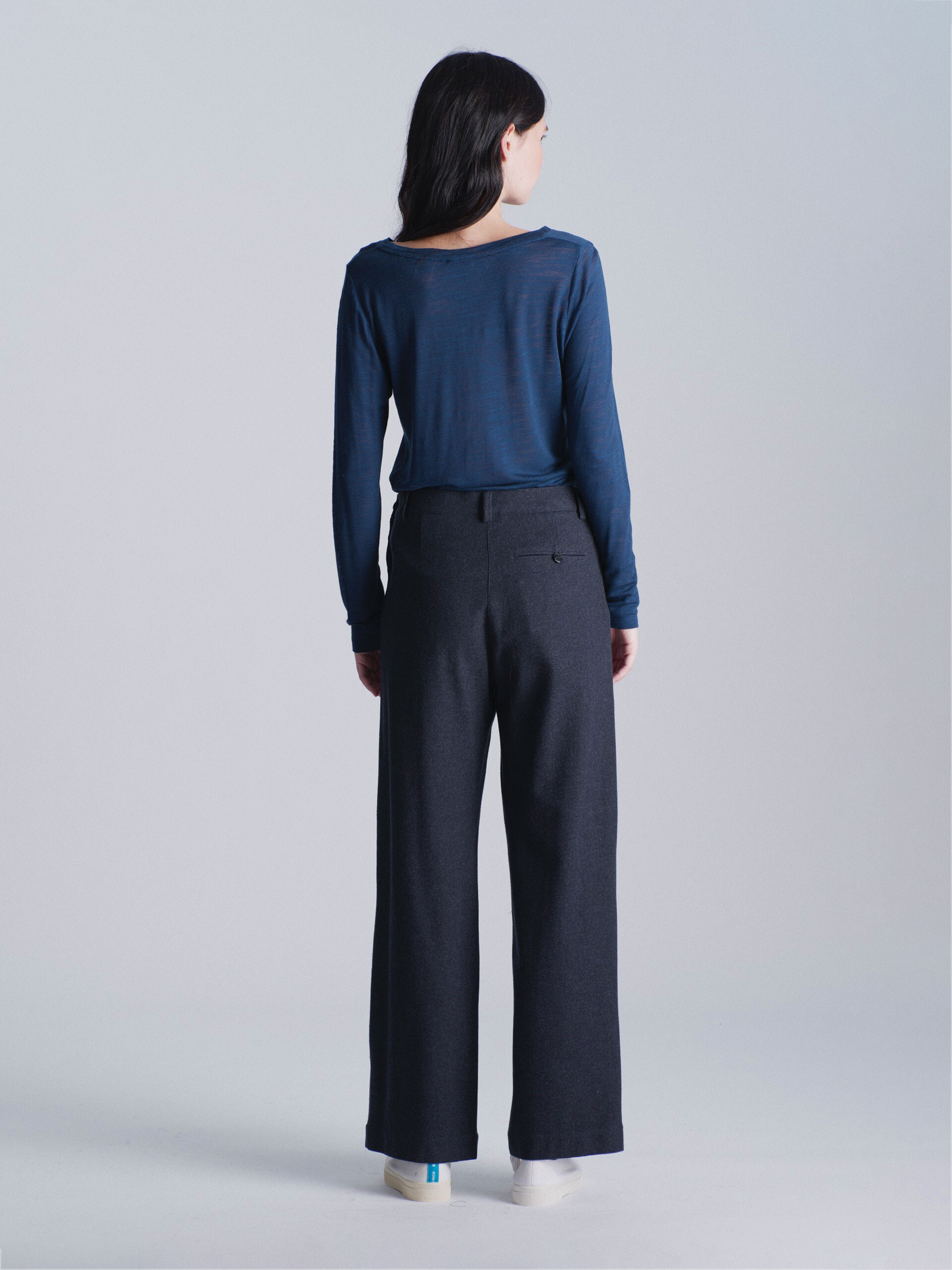 MOSES TROUSERS -  Bleu nuit , Ready-to-wear Bensimon