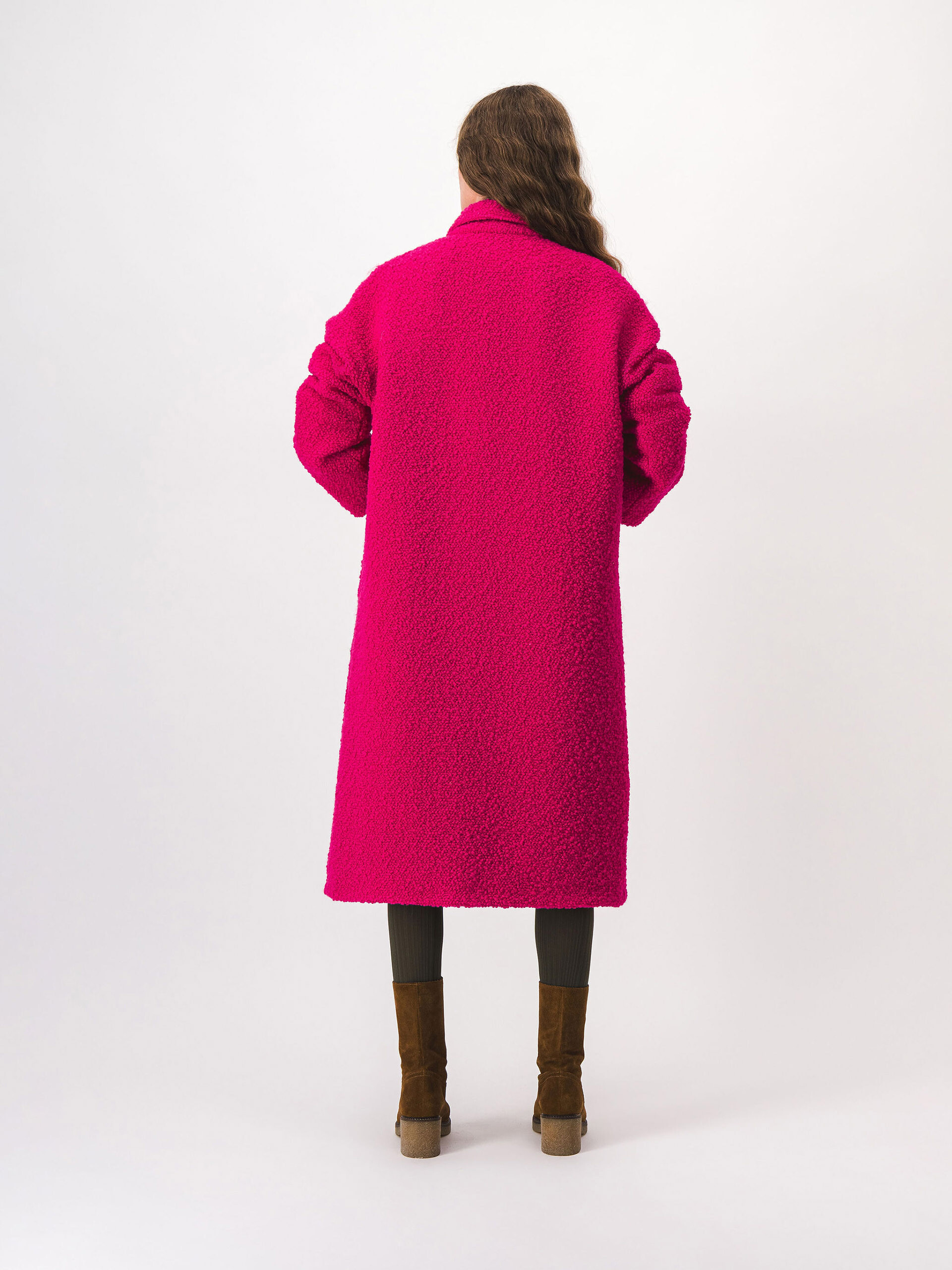 KLARY COAT -  Raspberry , Ready-to-wear Bensimon