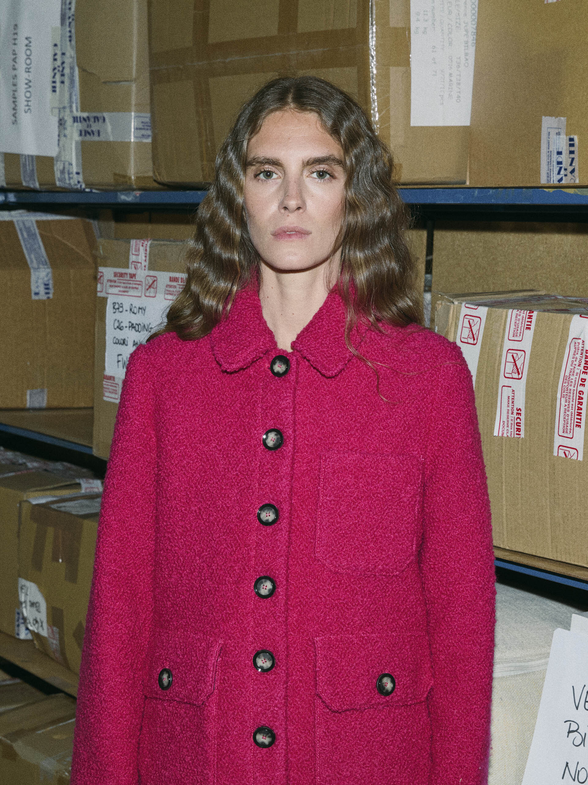 GOLTAN JACKET -  Raspberry , Ready-to-wear Bensimon