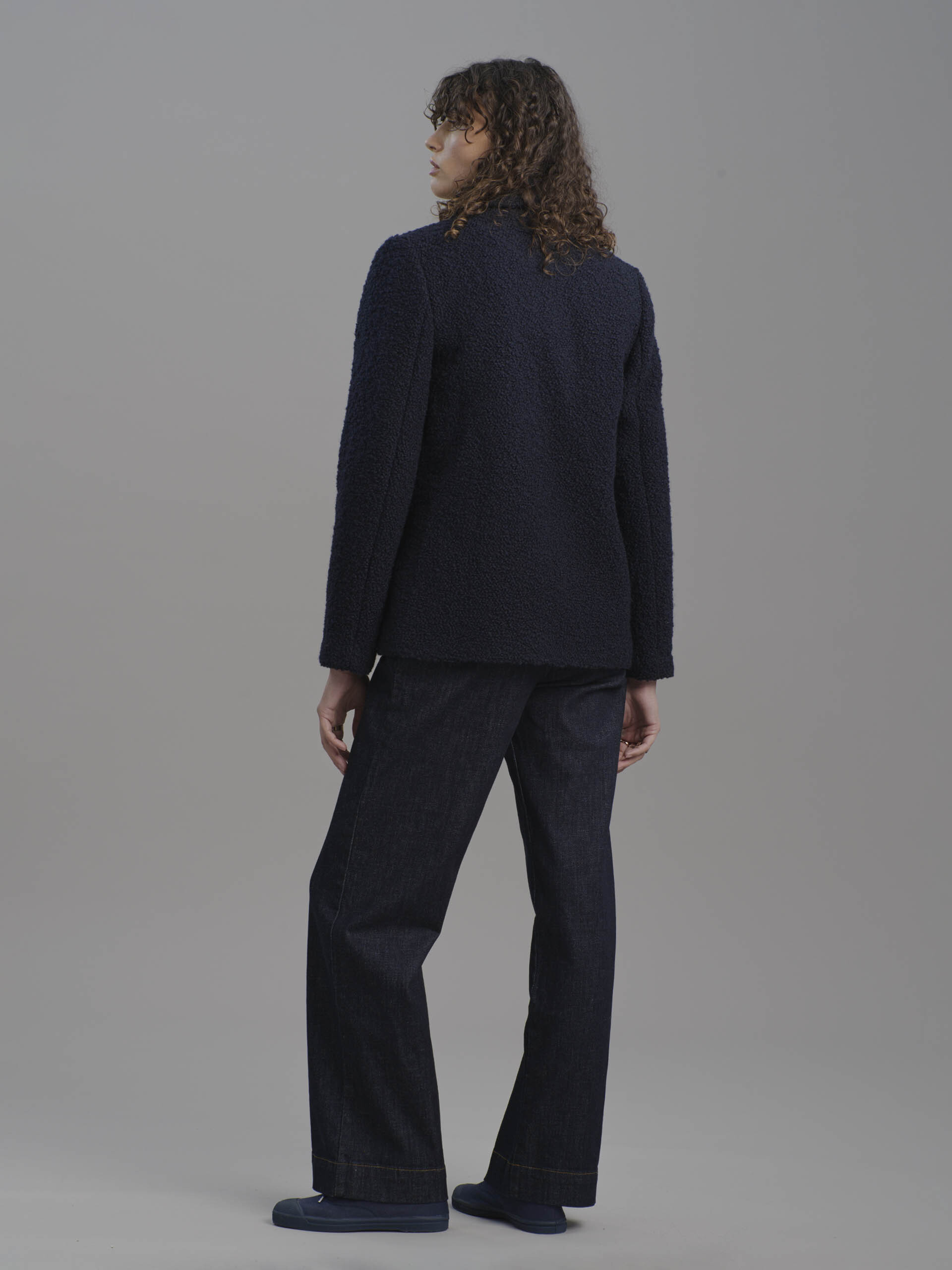 GOLTAN JACKET -  Marine , Ready-to-wear Bensimon