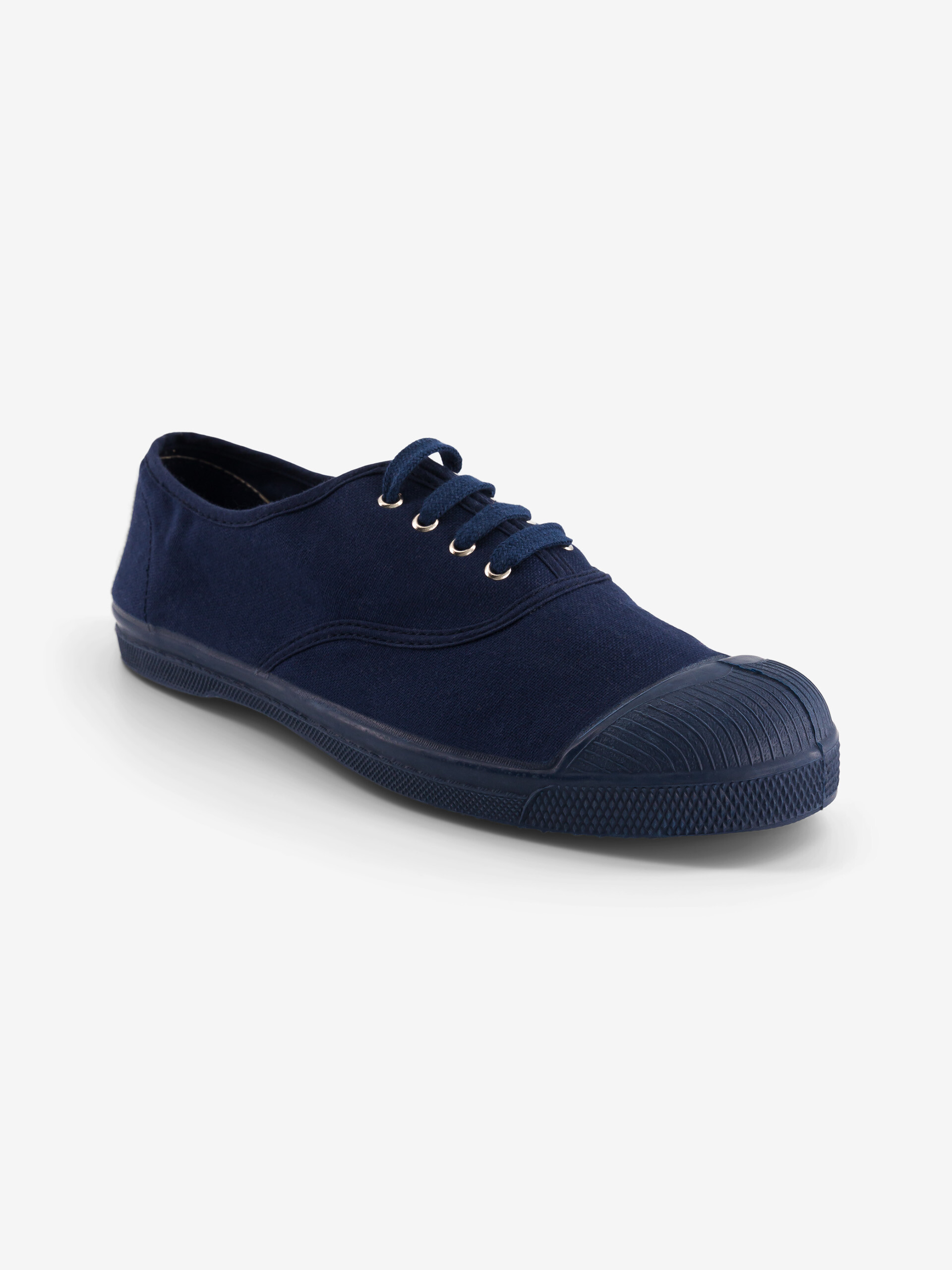 WOMEN'S TENNIS LACE COLORSOLE - Marine , Tennis & Shoes Bensimon