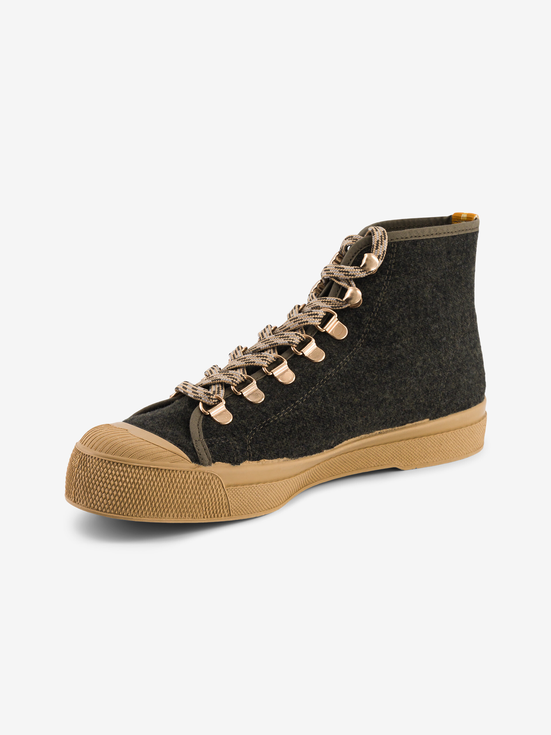 STELLA WOMEN'S FLANNEL - Khaki , Tennis & Shoes Bensimon