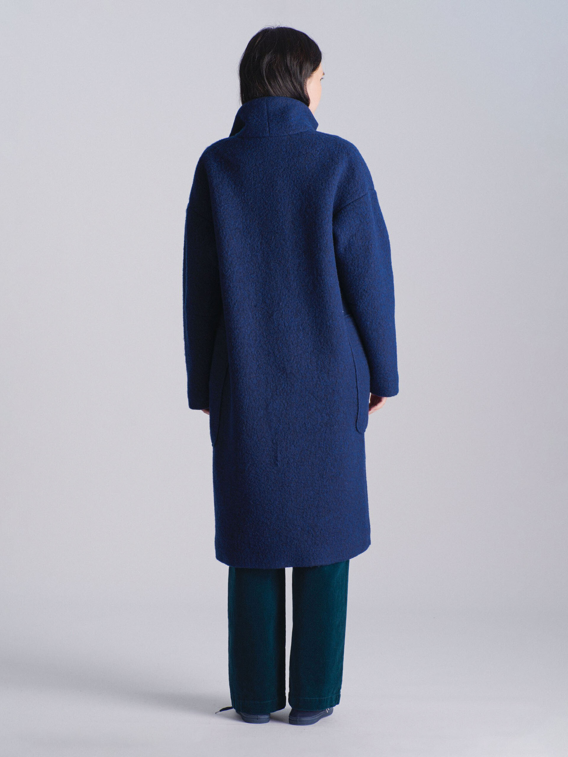 KACEY COAT -  Encre , Ready-to-wear Bensimon