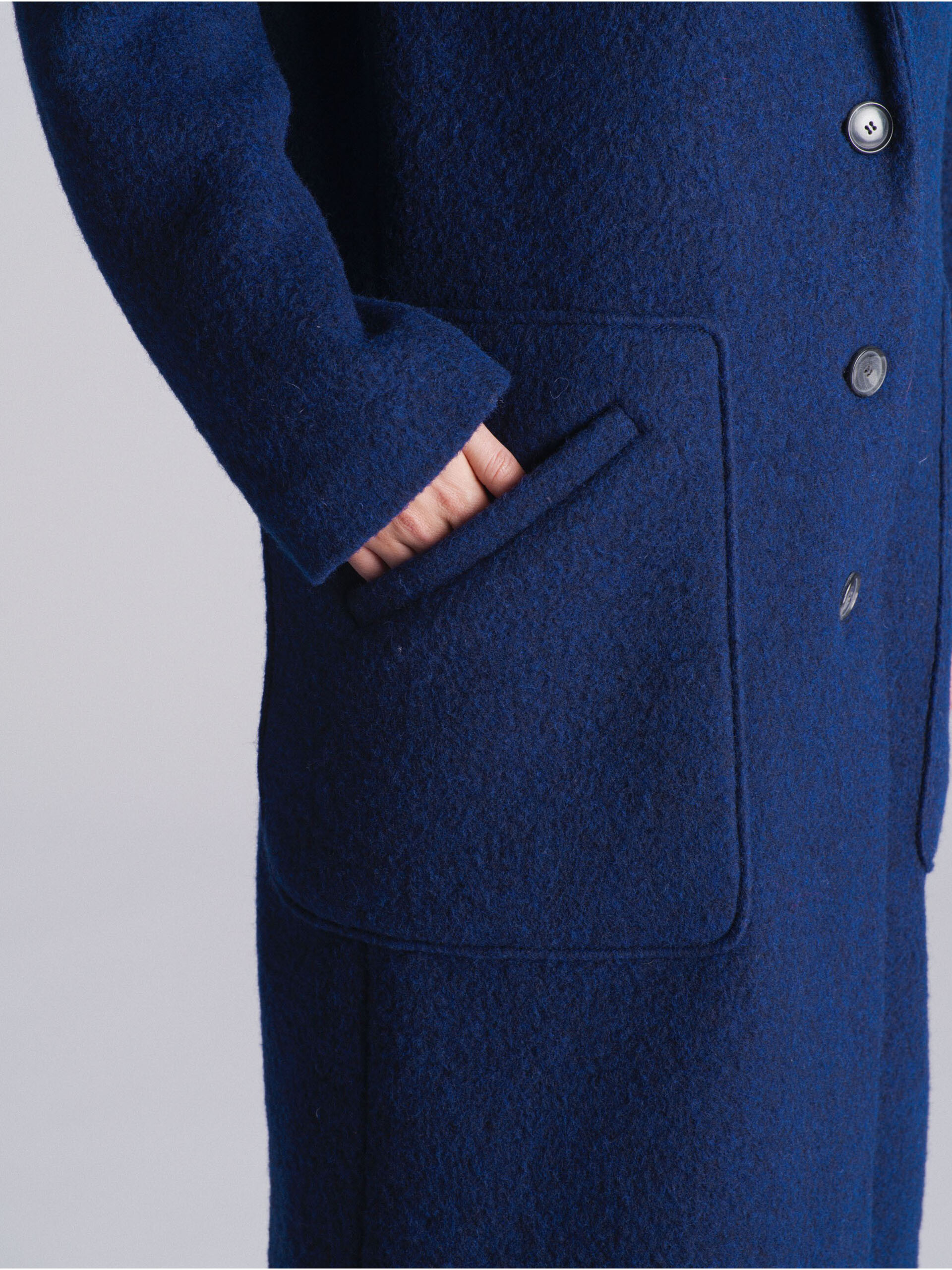KACEY COAT -  Encre , Ready-to-wear Bensimon