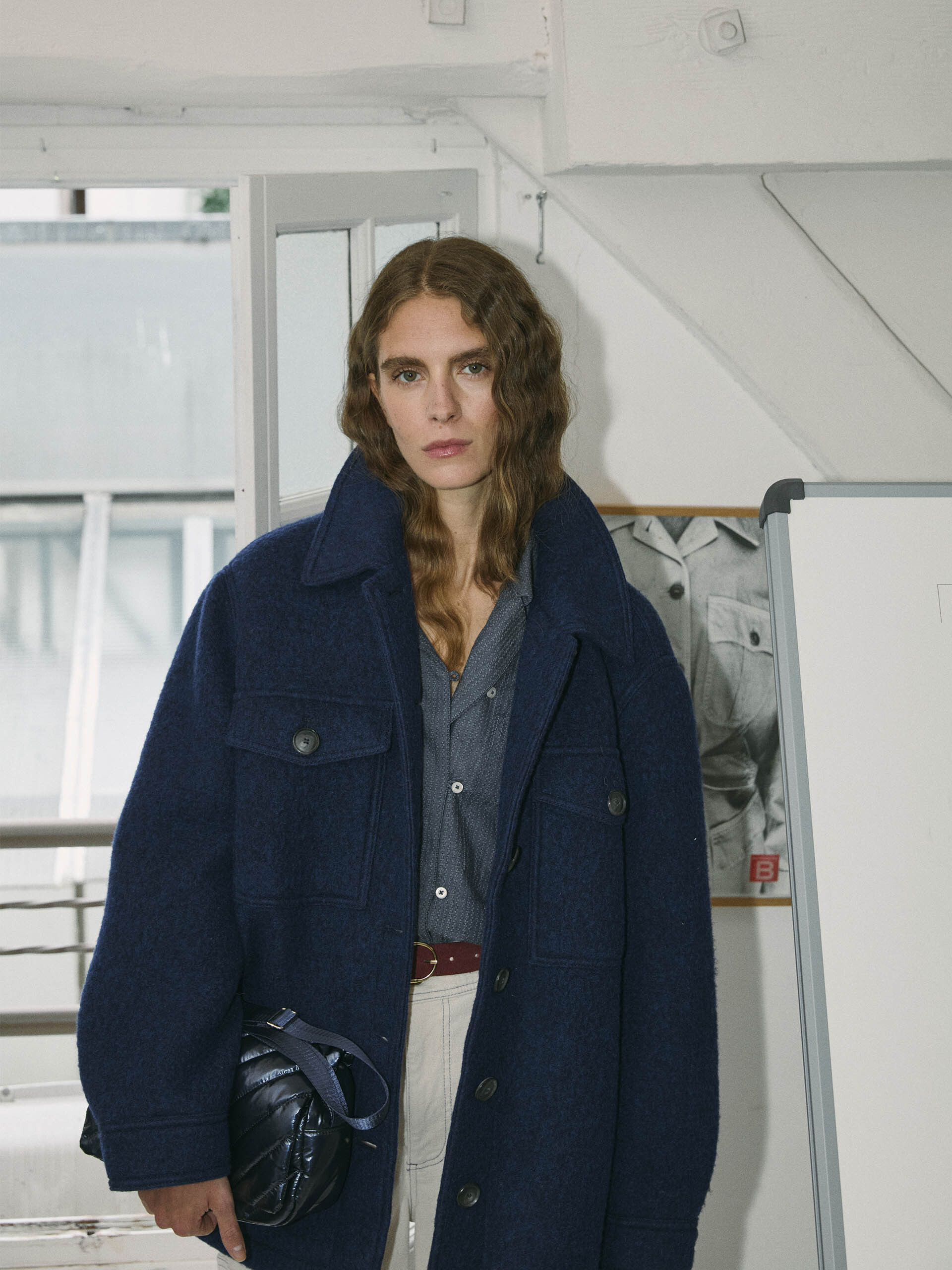 KOEN JACKET -  Encre , Ready-to-wear Bensimon