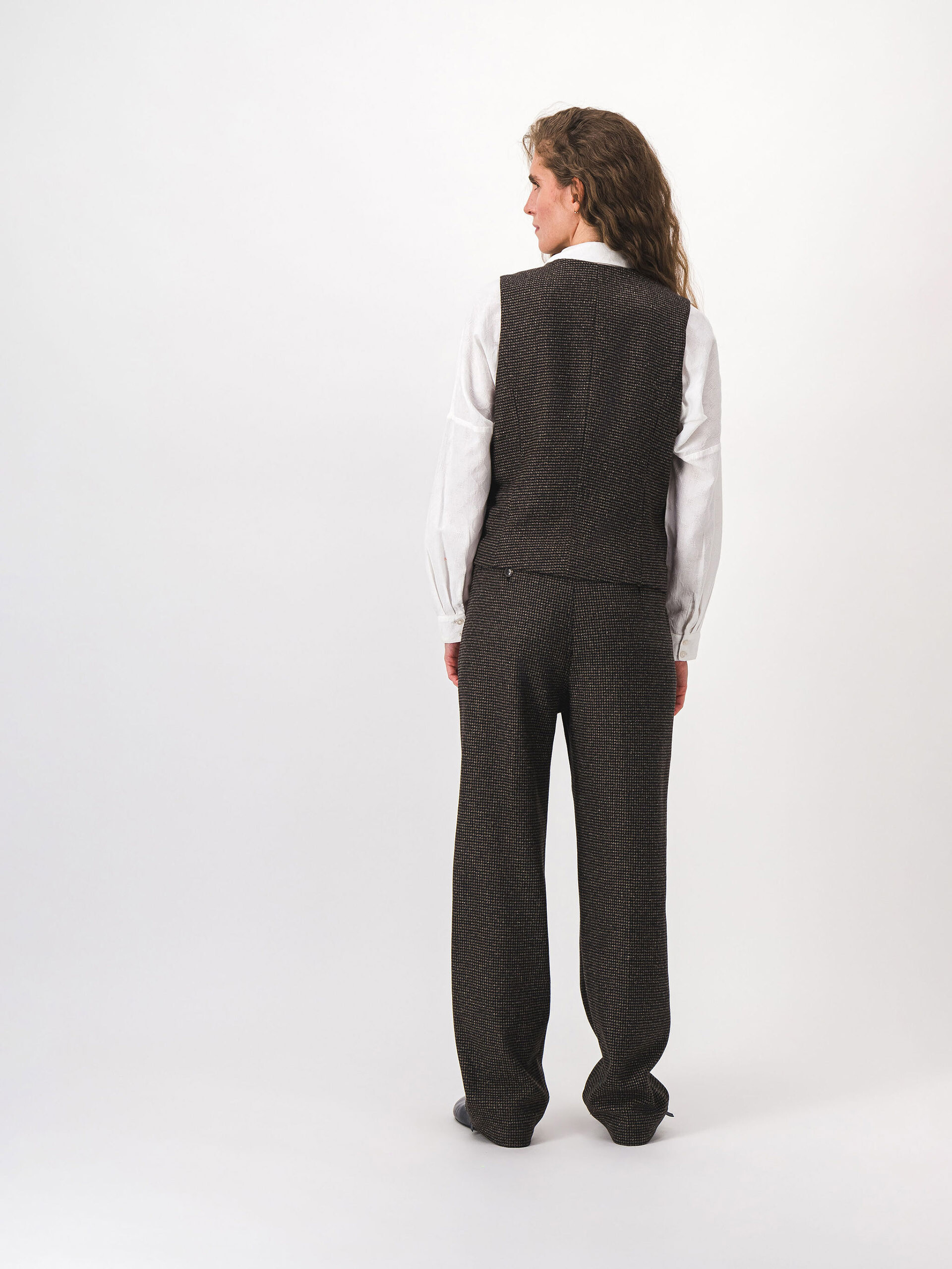 CHINO TROUSERS - Flea market pattern , Ready-to-wear Bensimon