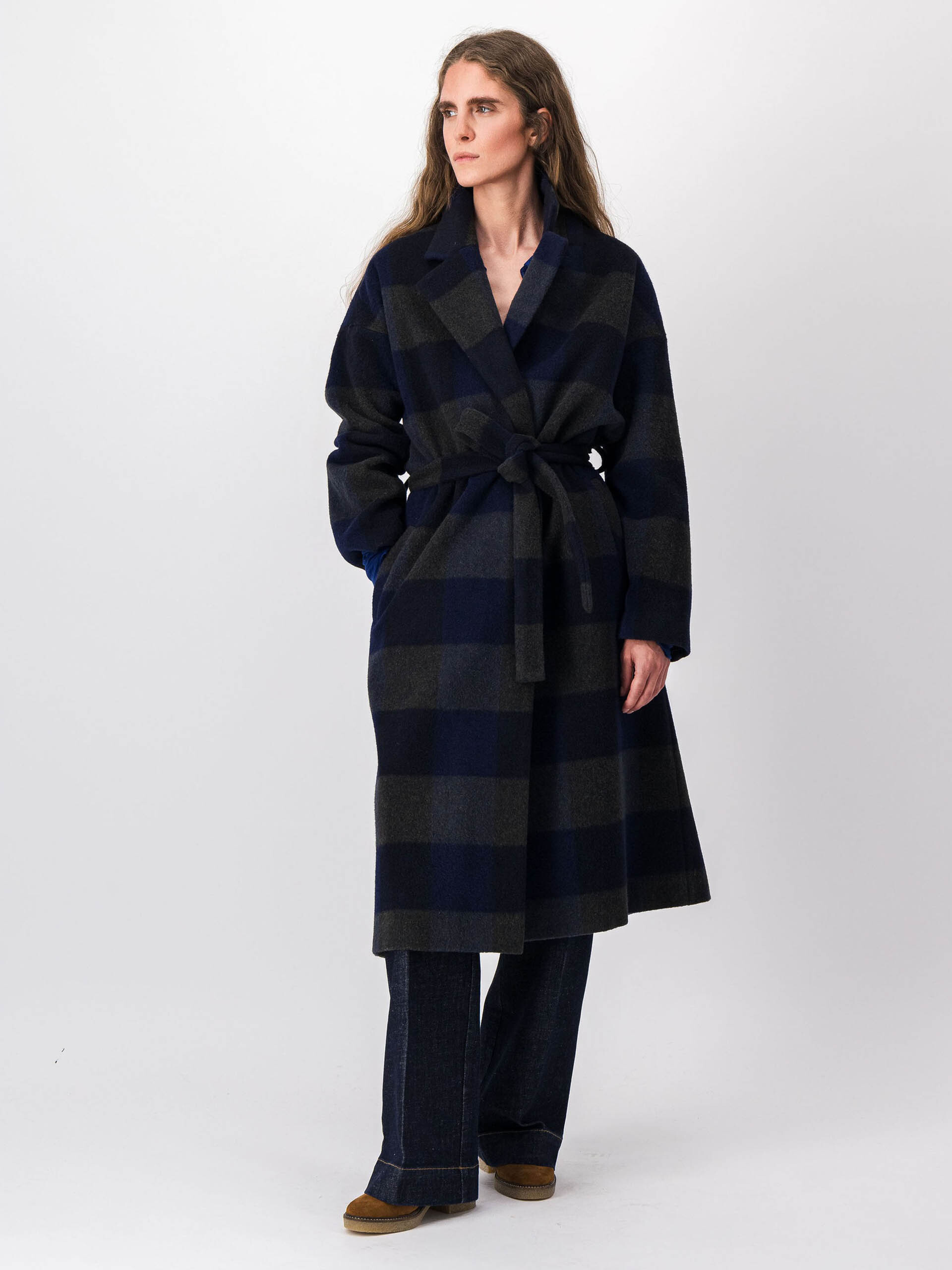 SAMYCOAT JACKET -  Big checks , Ready-to-wear Bensimon