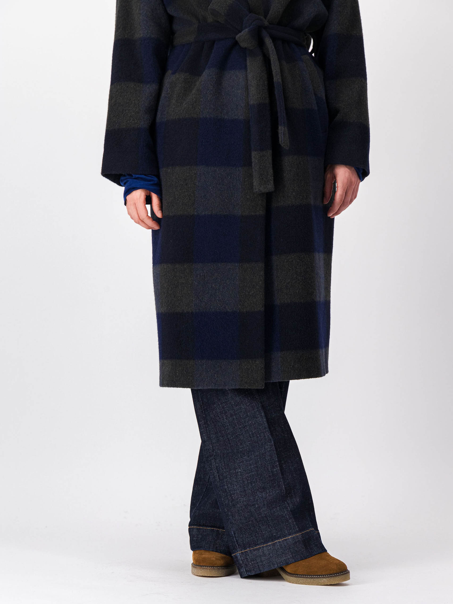 SAMYCOAT JACKET -  Big checks , Ready-to-wear Bensimon