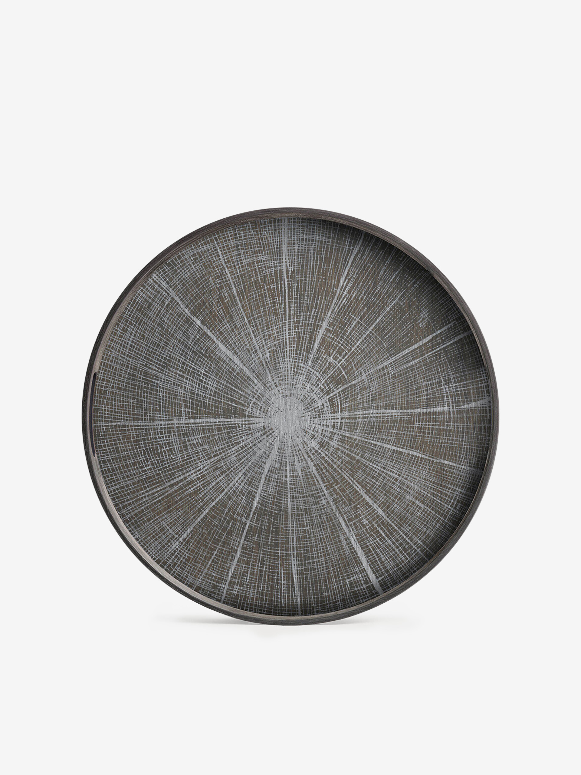 WOODEN TRAY WHITE SLICE - Multicolored , Home design Bensimon