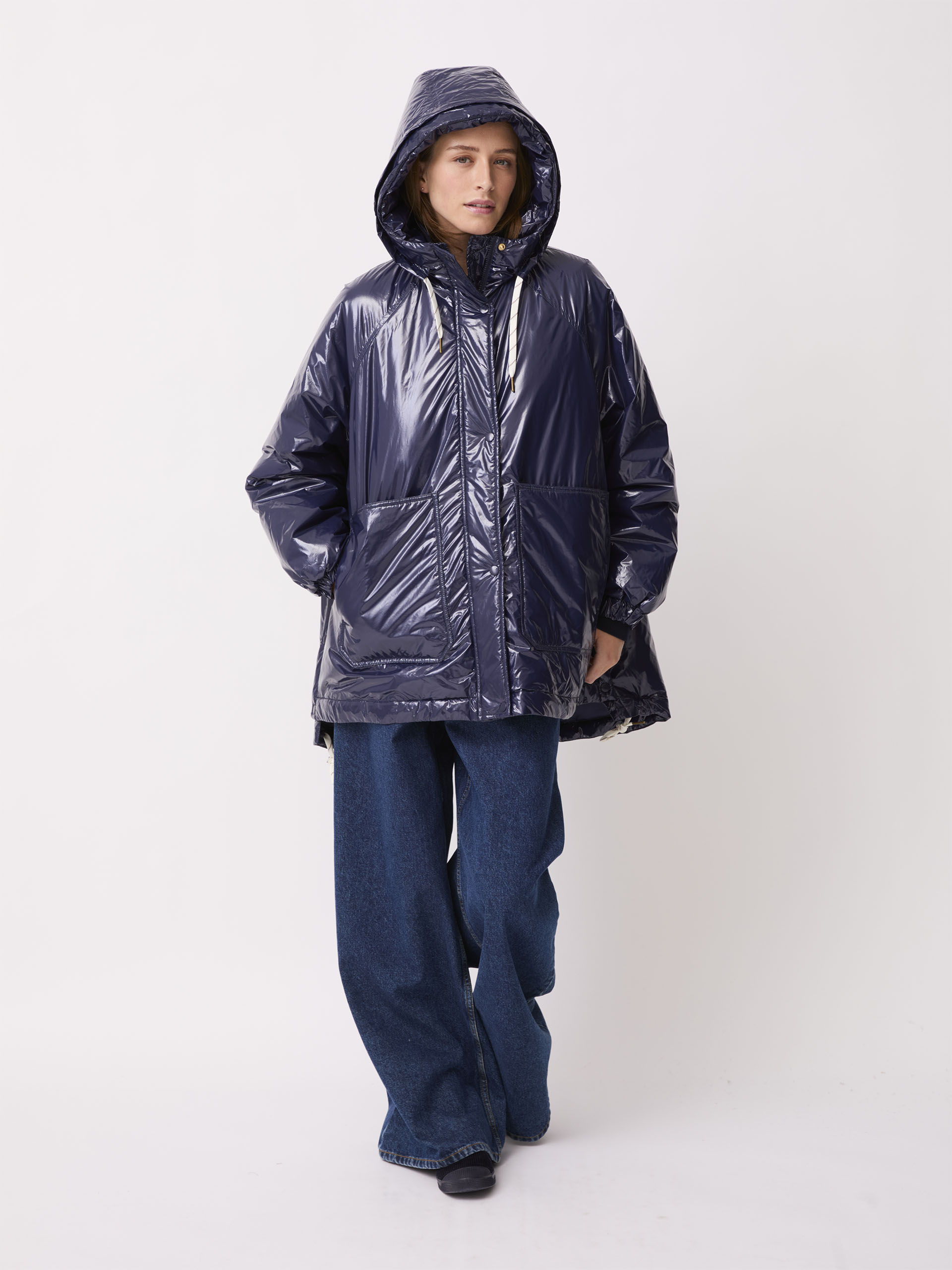 NOELA PUFFER JACKET -  Marine , Ready-to-wear Bensimon