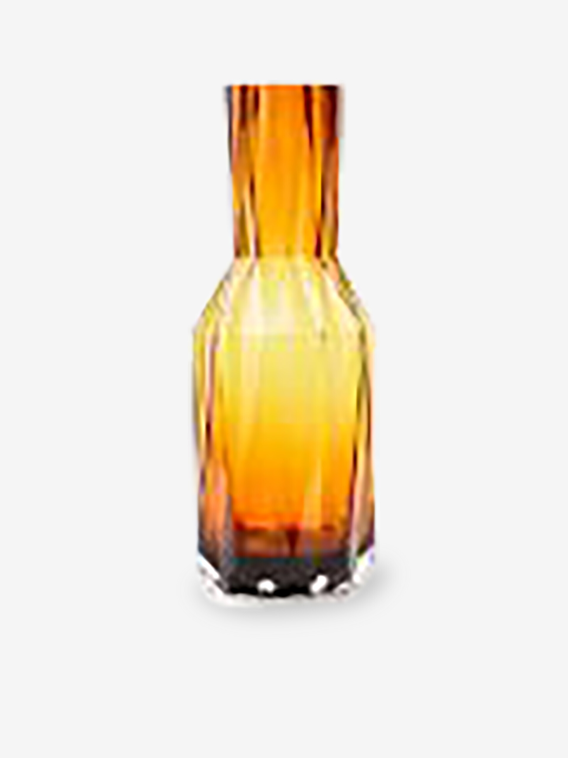 VASE FOLDS GLASS OCRE L - POLSPOTTEN -  Ocher , Home design Bensimon