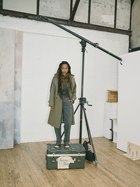 MANUEL TRENCH COAT -  Military , Ready-to-wear Bensimon