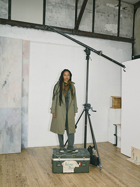 MANUEL TRENCH COAT -  Military , Ready-to-wear Bensimon