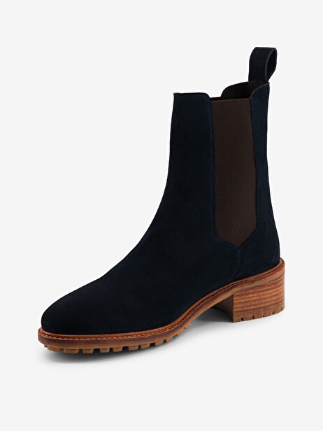 CASUAL ANKLE BOOT -  Marine , Archives Bensimon