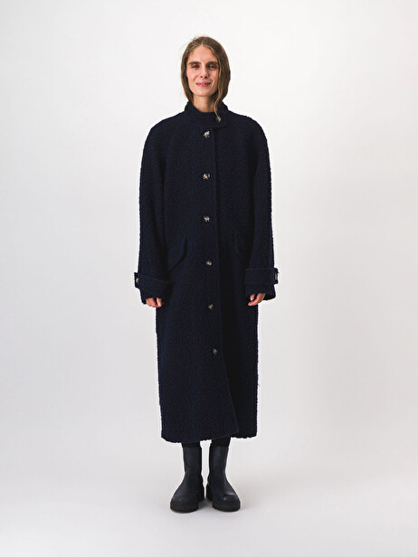 MERLIN COAT -  Marine , Ready-to-wear Bensimon