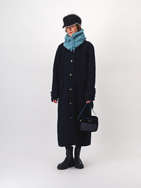 MERLIN COAT -  Marine , Ready-to-wear Bensimon