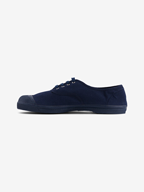 WOMEN'S TENNIS LACE COLORSOLE -  Marine , Tennis & Shoes Bensimon