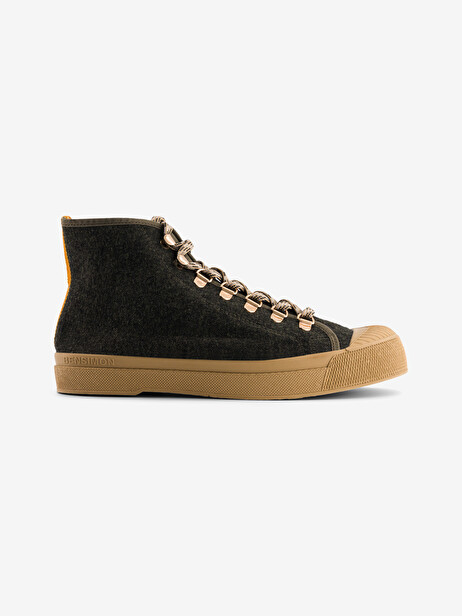 STELLA WOMEN'S FLANNEL -  Khaki , Tennis & Shoes Bensimon