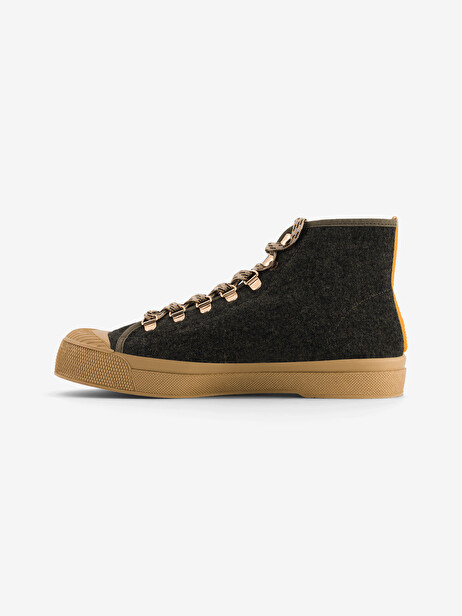 STELLA WOMEN'S FLANNEL -  Khaki , Tennis & Shoes Bensimon