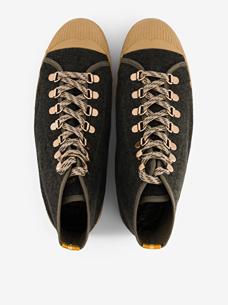 STELLA WOMEN'S FLANNEL -  Khaki , Tennis & Shoes Bensimon