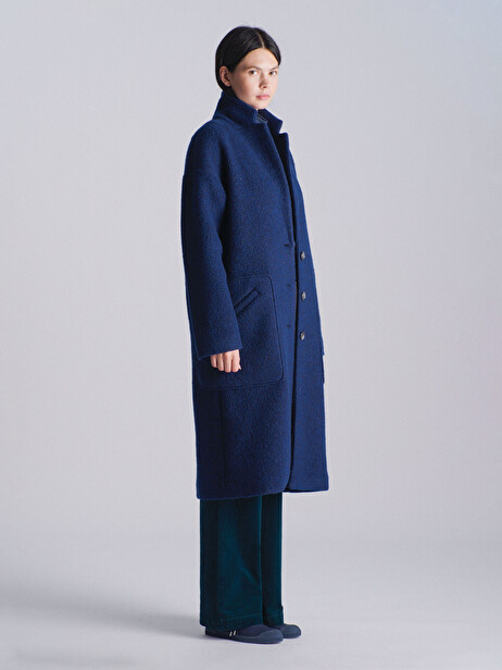 KACEY COAT -  Encre , Ready-to-wear Bensimon