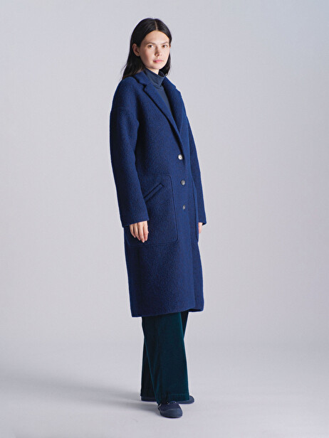 KACEY COAT -  Encre , Ready-to-wear Bensimon