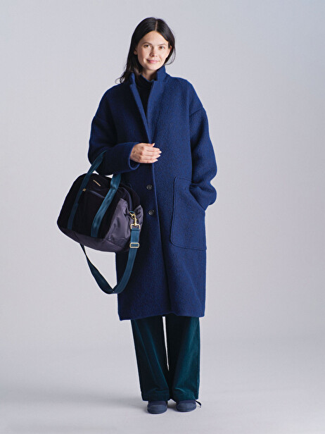 KACEY COAT -  Encre , Ready-to-wear Bensimon