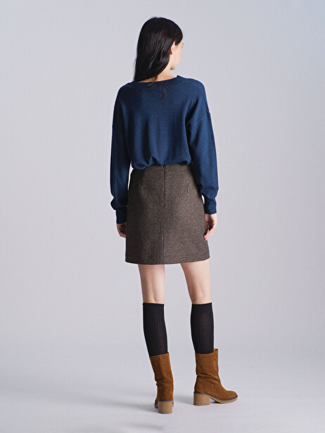GASSYO SKIRT -  Flea market pattern , Ready-to-wear Bensimon