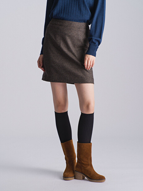 GASSYO SKIRT -  Flea market pattern , Ready-to-wear Bensimon