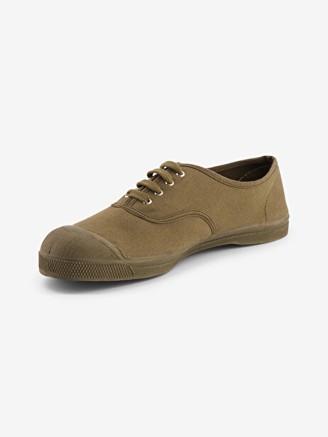 WOMEN'S TENNIS LACE COLORSOLE -  Military , Tennis & Shoes Bensimon