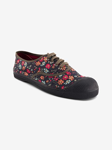 LIBERTY WOMEN'S LACE TENNIS -  Capel floret print , Tennis & Shoes Bensimon