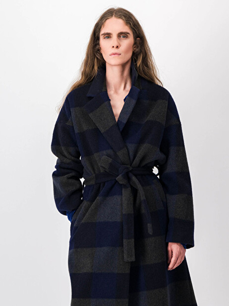 SAMYCOAT JACKET -  Big checks , Ready-to-wear Bensimon