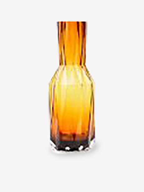 VASE FOLDS GLASS OCRE L - POLSPOTTEN -  Ocher , Home design Bensimon